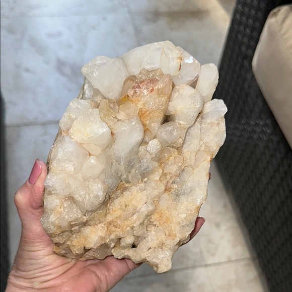 Natural Quartz Crystal Cluster - Picture 8 of 8